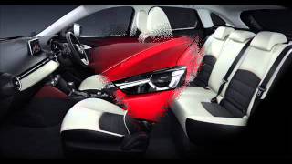 All New 2015 Mazda CX-3 Interior & Exterior Details