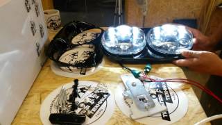 Ттех.рф : светодиодные фары харлей дэвидсон роад глайд led head light harley Davidson Road Glide