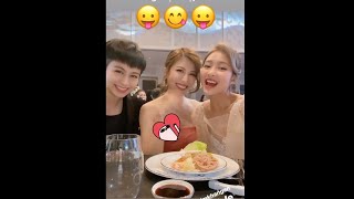 [17.11.19] Gil Lê & Khả Ngân on story Trang Pháp update