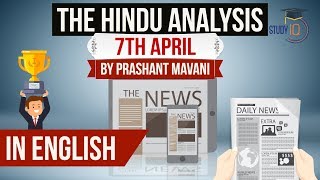 English 7 April 2018 - The Hindu Editorial News Paper Analysis - [UPSC/SSC/IBPS] Current affairs