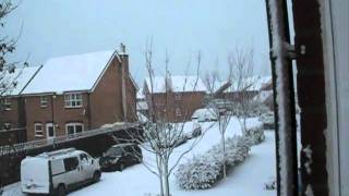 Snow in Swanscombe - 18th December 2010