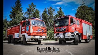Jelcz 642 & MAN TGM 13.290 - prezentacja pojazdów OSP Pogwizdów