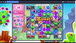 AWESOME Candy Crush Saga 2811 With Combo Wrapper Candy + Color Bomb