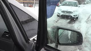OPEL ZAFIRA B. Замена бокового зеркала со снятием дверной карты.