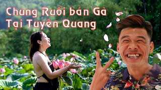Cười vỡ bụng với Chung Ruồi bán gà  tại hội chợ thương mại Yên Sơn - TQ