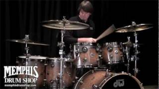 DW Exotic 40th Anniversary Drum Set - Tamo Ash
