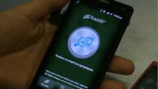 TrackID στο Sony Xperia S