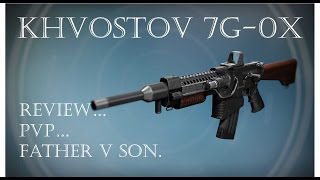 Destiny - Rise of Iron - Khvostov 7G-0X Exotic Auto Rifle - PvP PvE 1v1 Gameplay Review