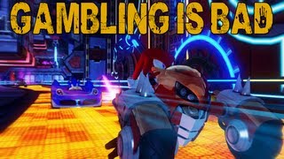 GAMBLING IS BAD! (Sonic Allstars Racing w/ Goldy & Friends) #7