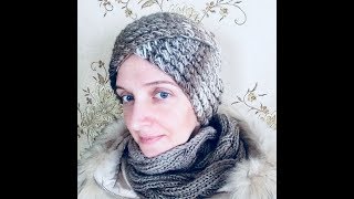 Вяжем чалму без замеров и расчетов ?