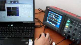 UNI-T DSO Far Control function demonstration