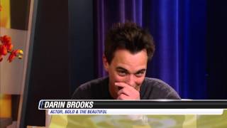 Local Boy Darin Brooks turns on his acting skills