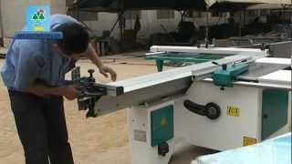 SOSN manual sliding table  panel saw video part TWO