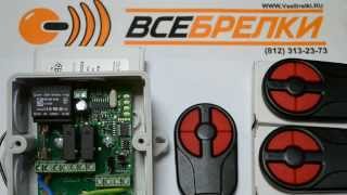 Как запрограммировать пульт в приемник NERO RADIO 8113 IP65-1000