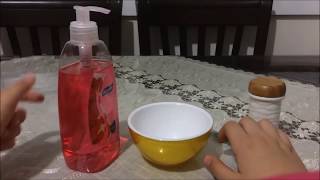 Sıvı Sabun ve Tuzla Slime Yapımı