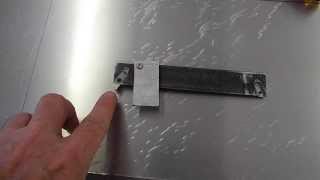 Sheet metal cutting tool and guide modification.