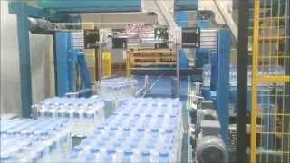 0,5L Su Şişesi Paletleme ve Streçleme Sistemi Otomasyonu