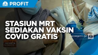 Stasiun MRT Kembali Sediakan Vaksin Gratis