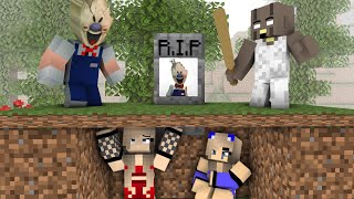 Monster School: Ice Scream Horror Game Challenge - Minecraft Animation