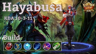 Mobile Legends: Hayabusa MVP, can't catch the Ninja!