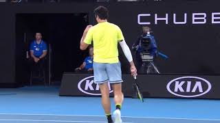 Novak Djokovic VS Milos Raonic【AO-full Highlights-2020】