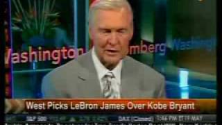 Jerry West:"LeBron has Surpassed Kobe as a Player"