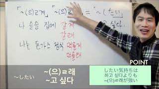 ～ㄹ래と～ㄹ게の違い #22