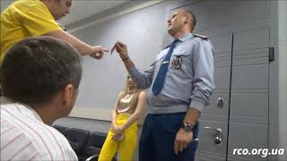 Судья Бойко, подлизывает попец Янчуку и мэрской шобле (ч.1)