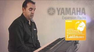 Presentation of PSR-S650 incl. Expansion Packs, Spanish.