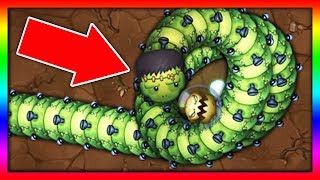 ОГРОМНАЯ ЗМЕЯ в игре Little big snake 3 Смешные Моменты сражения змей Веселый Летсплей