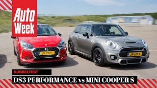 DS3 Performance vs Mini Cooper S - AutoWeek Dubbeltest