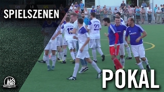SV Bergfried Leverkusen - SV Schlebusch (4. Runde, Bitburger-Pokal 2016/17, Kreis Köln)- Spielszenen