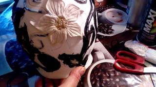 старинный кувшин из бутылки  ч3