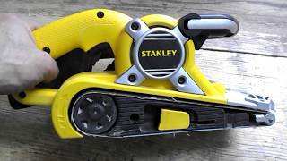 Шлифмашина ленточная Stanley STBS720 (ремонт, отзыв).