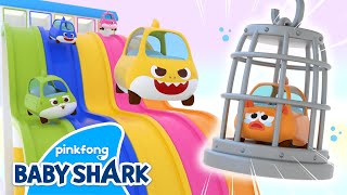 Let's Rescue William with Baby Shark! | Learn Colors in 3D | Baby Shark Toy 