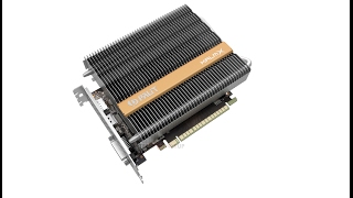 Palit GeForce GTX1050 Ti 4 GB KalmX releases with Silent 0dB series