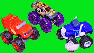 Вспыш и чудо машинки и монстр трак Hot Wheels Мультики про машинки – игрушки для детей – новое видео