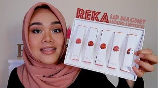 REKA LIP MAGNET LIQUID LIPSTICK REVIEW | FATYABIYA