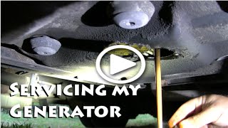 Changing Oil & Filter Onan Microquiet 4000 Generator