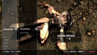 Skyrim killing the witches