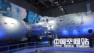 Full scale replica of the China Space Station