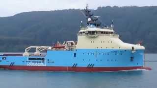 ASENAV Primera navegación MAERSK CLIPPER 1a parte
