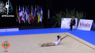 Ganna Rizatdinova - UKR - Arco (Hoop) - Qualification - WC of Lisbon 2013