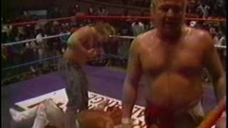Lawler vs Gilbert 7 Eddie turns babyface