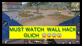 New Wall Hack GLICH in [PUBG MOBILE 0.7.5]