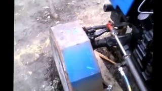 Гидроуселитель руля(Гидрообъемное рулевое управление) на тракторе Т-25 Владимирец