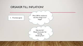 Inflation