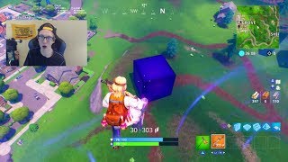 Fortnite Cube moving RIGHT NOW!! // Cube Event Countdown! (LIVE RIGHT NOW!)