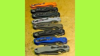 Тест 8 ножей Spyderco Paramilitary 2 - часть 1