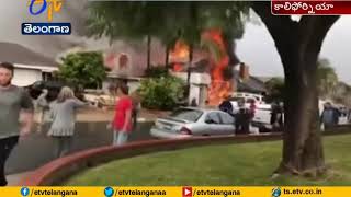 2 Dead, 2 Injured | in Helicopter Crash | California House in US